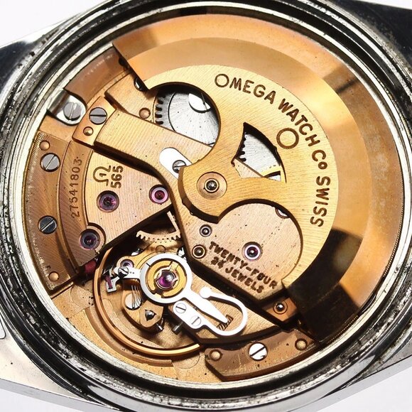 OMEGA Geneve 166.041 Cal.565 Date Silver Dial Automatic Men's Watch - Picture 5 of 12